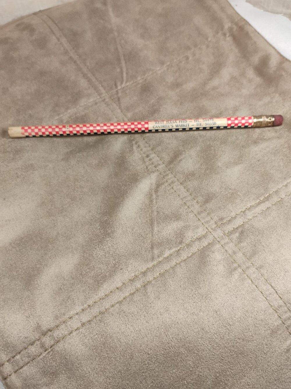 Vintage West Tulsa Feed Pencil